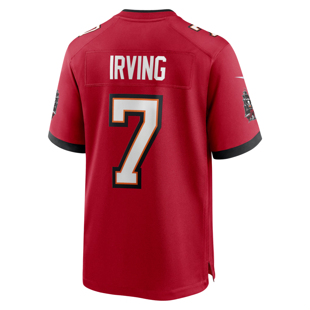 Elroe TB.Buccaneers #7 Bucky Irving Red Game Stitched Jerseys
