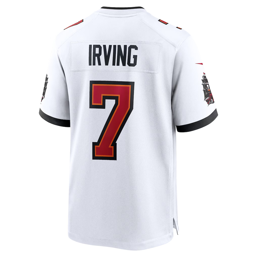 Elroe TB.Buccaneers #7 Bucky Irving White Game Stitched Jerseys