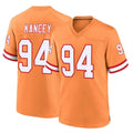Elroe TB.Buccaneers #94 Calijah Kancey Player Orange Throwback Home Game Stitched Jerseys