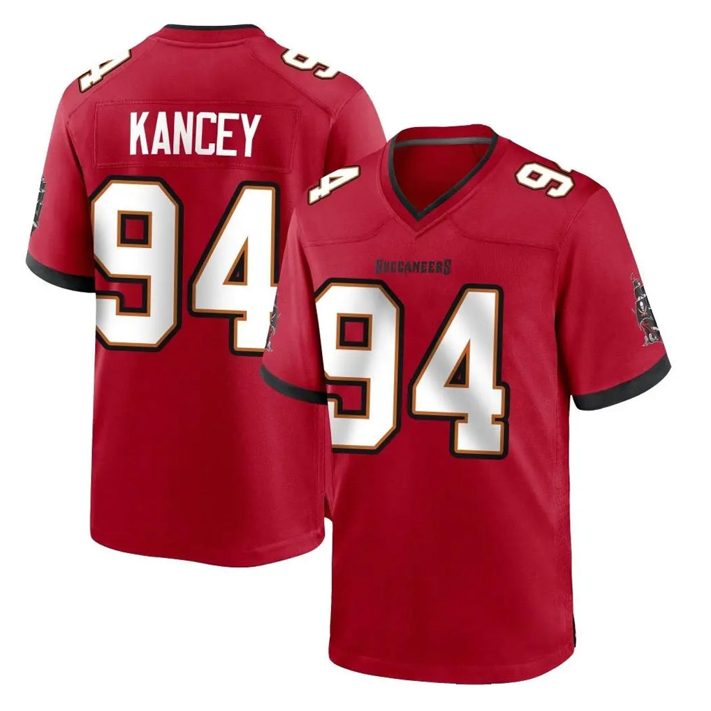 Elroe TB.Buccaneers #94 Calijah Kancey Player Red Home Game Stitched Jerseys