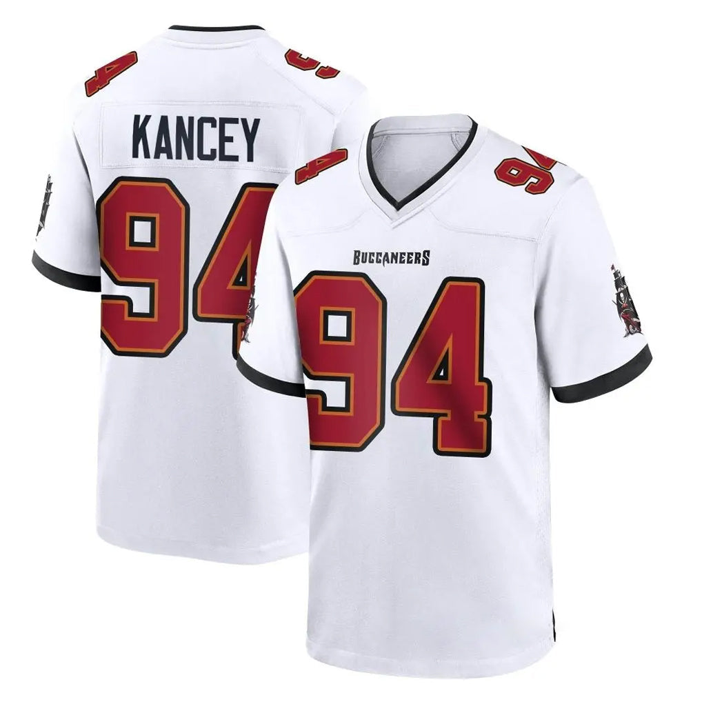 Elroe TB.Buccaneers #94 Calijah Kancey Player White Home Game Stitched Jerseys