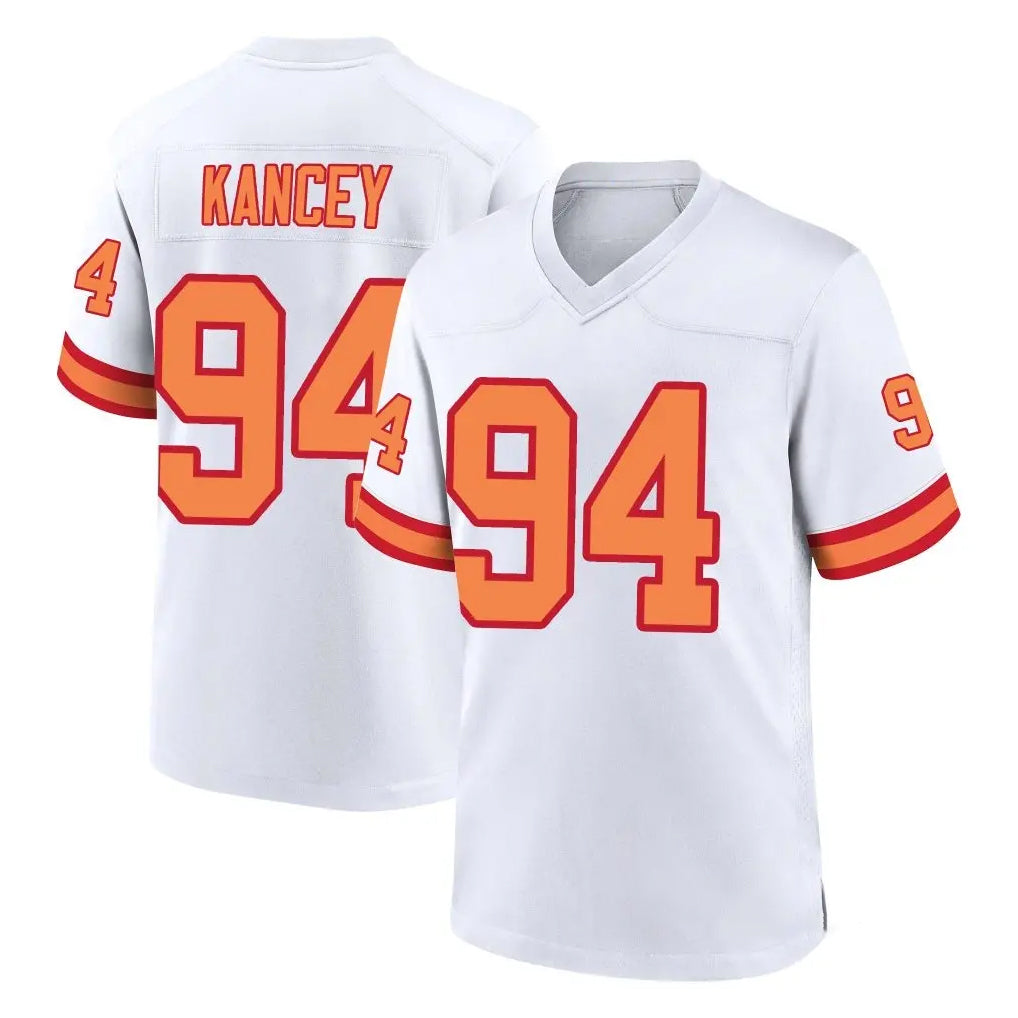 Elroe TB.Buccaneers #94 Calijah Kancey Player White '76 Home Game Stitched Jerseys