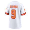 Elroe TB.Buccaneers #9 Emeka Egbuka Player White Home Game Stitched Jerseys