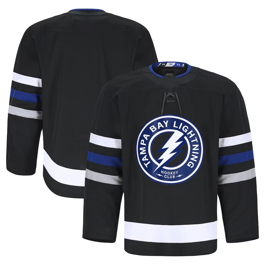 Elroe TB.Lightning Black Alternate Authentic Pro Jerseys
