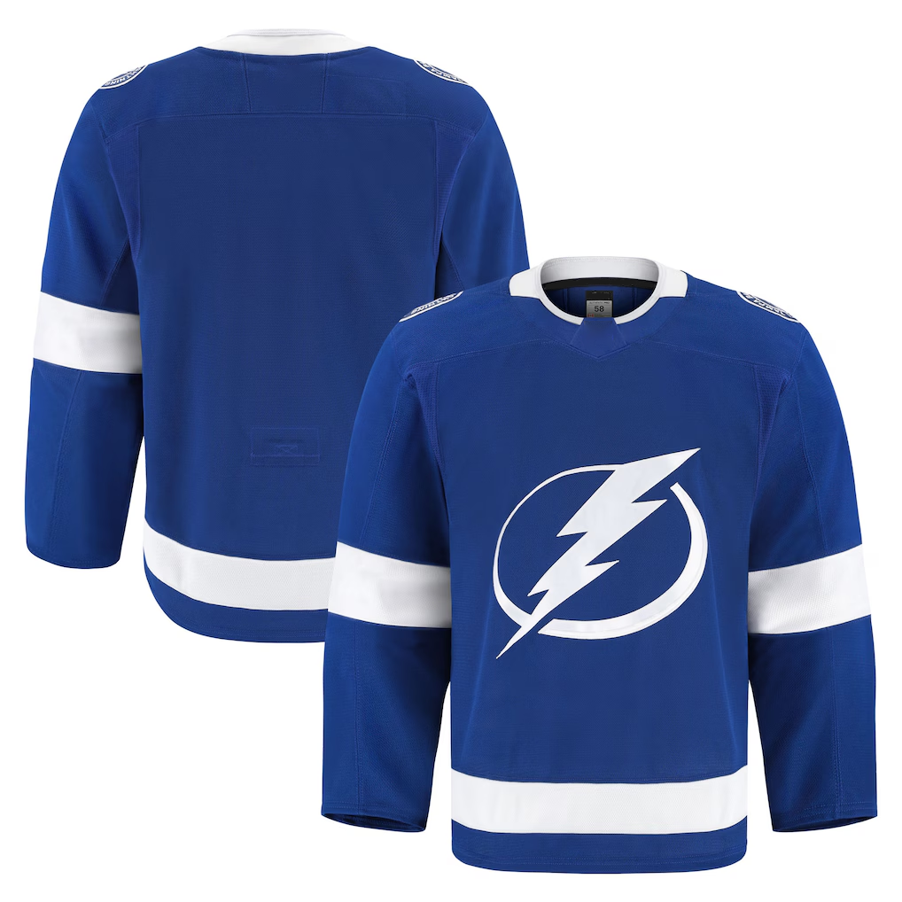 Elroe TB.Lightning Blue Home Authentic Pro Jerseys