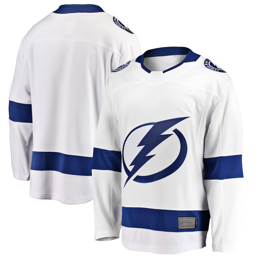 Elroe TB.Lightning White Breakaway Away Jerseys