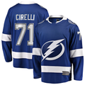 Elroe TB.Lightning #71 Anthony Cirelli Blue Home Breakaway Player Jerseys