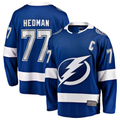 Elroe TB.Lightning #77 Victor Hedman Blue Home Captain Patch Breakaway Jerseys