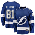 Elroe TB.Lightning #81 Erik Cernak Blue Home Breakaway Player Jerseys