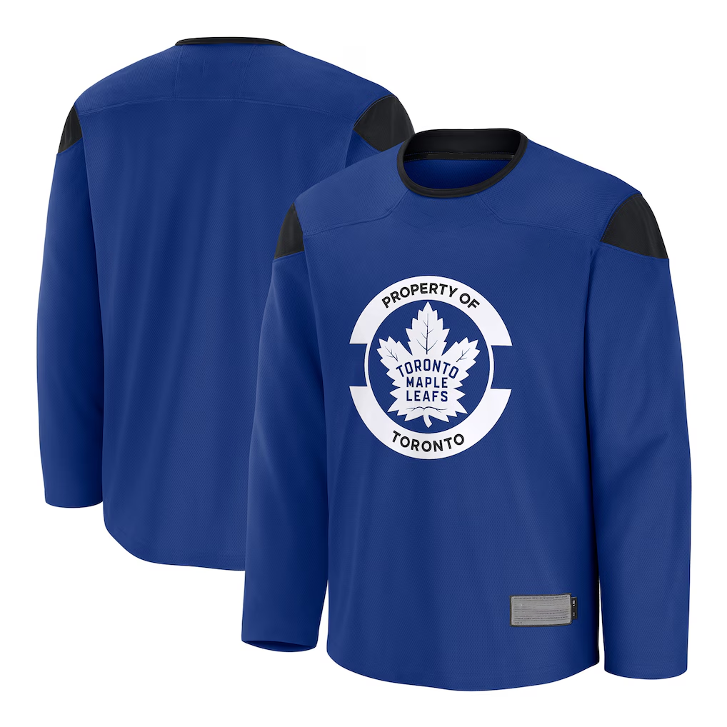 Elroe T.Maple Leafs Royal Practice Jerseys