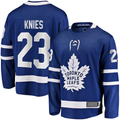 Elroe T.Maple Leafs #23 Matthew Knies Blue Home Premier Breakaway Player Jerseys
