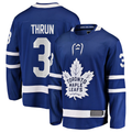 Elroe T.Maple Leafs #3 Henry Thrun Blue Home Breakaway Jerseys