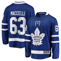 Elroe T.Maple Leafs #63 Matias Maccelli Blue Home Breakaway Jerseys
