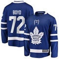 Elroe T.Maple Leafs #72 Travis Boyd Blue Home Breakaway Jerseys