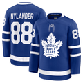 Elroe T.Maple Leafs #88 William Nylander Blue Home Premium Jerseys