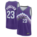 Elroe U.Jazz #23 Lauri Markkanen Fanatics Purple Fast Break Replica Jerseys - Icon Edition