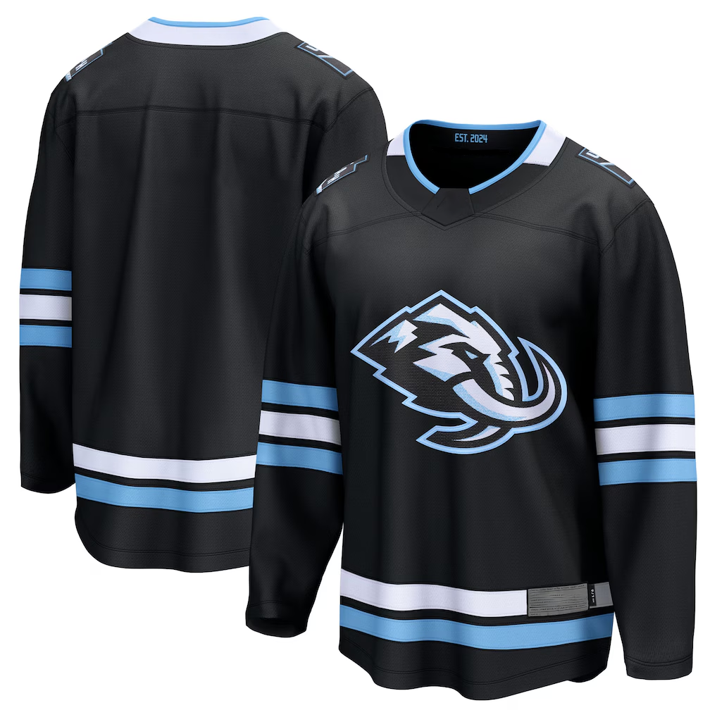 Elroe U.Mammoth Black Home Breakaway Jerseys
