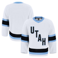Elroe U.Mammoth White Away Authentic Pro Jerseys