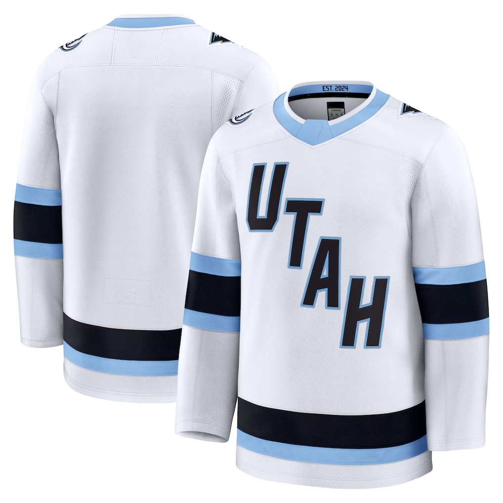 Elroe U.Mammoth White Away Premium Jerseys
