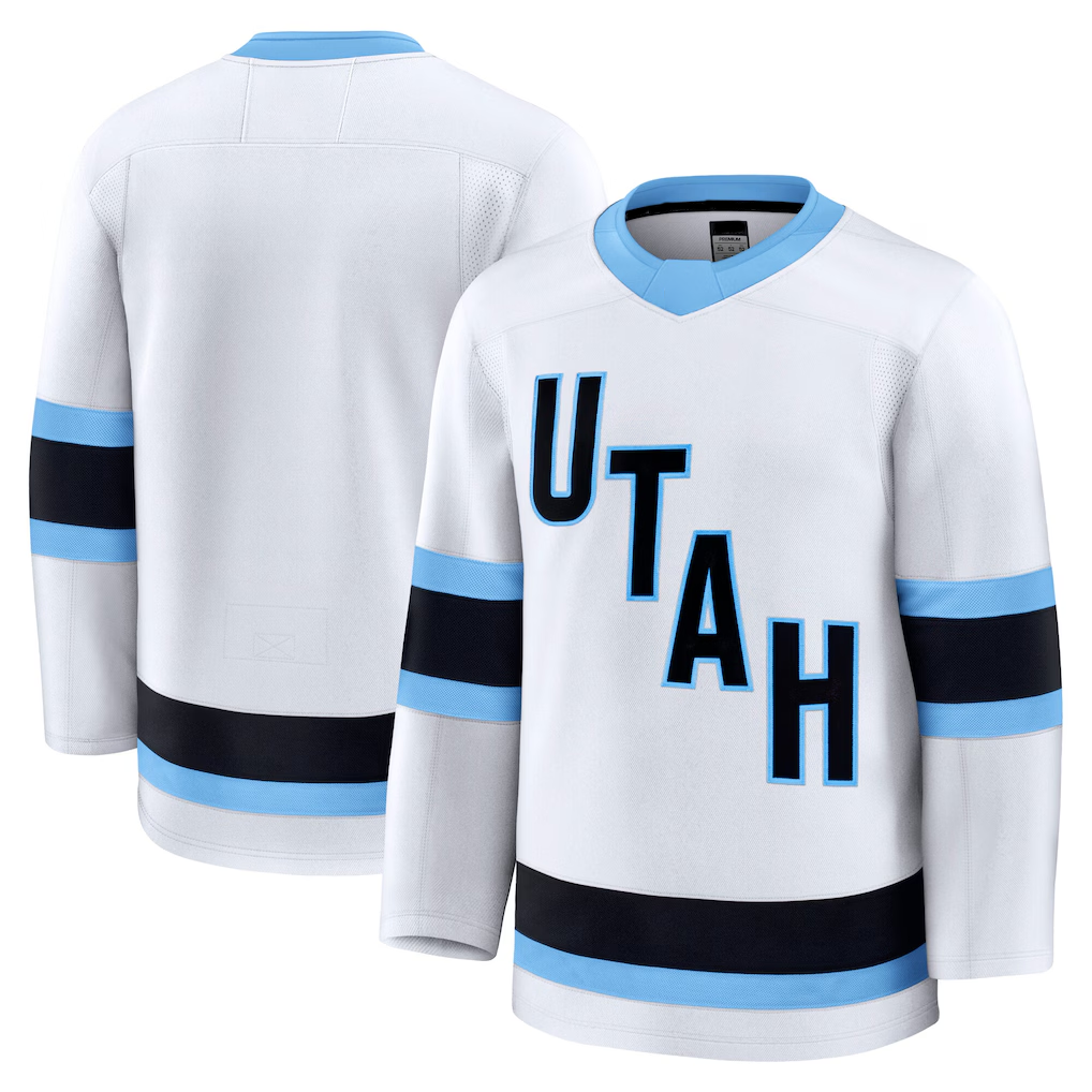 Elroe U.Mammoth White Away Premium Jerseys