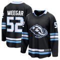Elroe U.Mammoth #52 MacKenzie Weegar Black Home Breakaway Jerseys