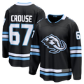 Elroe U.Mammoth #67 Lawson Crouse Black Home Breakaway Player Jerseys