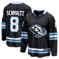 Elroe U.Mammoth #8 Nick Schmaltz Black Home Breakaway Player Jerseys