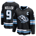 Elroe U.Mammoth #9 Clayton Keller Black Home Breakaway Jerseys