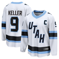 Elroe U.Mammoth #9 Clayton Keller White Away Breakaway Player Jerseys