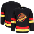 Elroe V.Canucks Black Alternate Authentic Pro Jerseys
