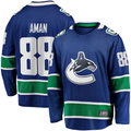 Elroe V.Canucks #88 Nils Aman Blue Home Premier Breakaway Player Jerseys