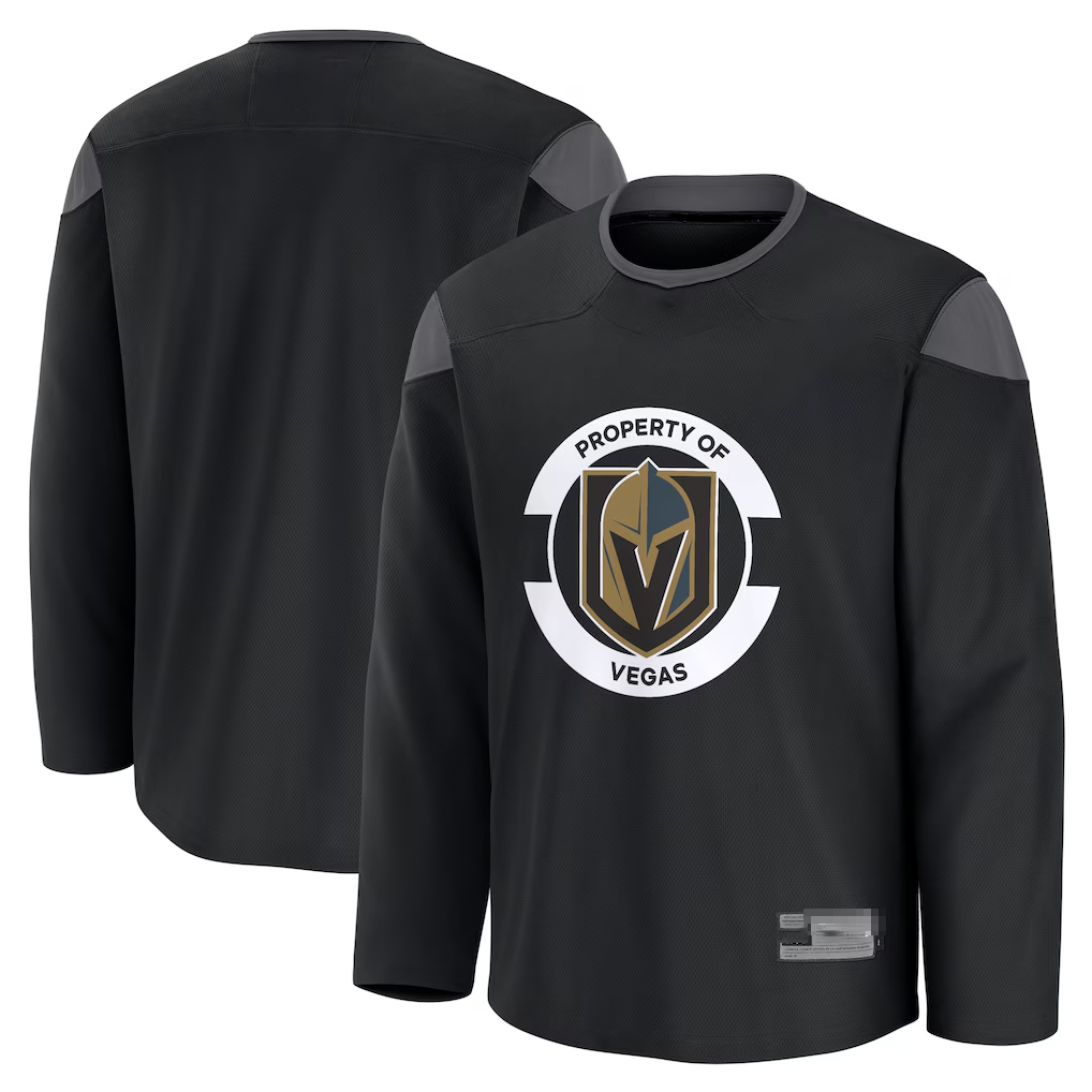 Elroe V.Golden Knights Black Practice Jerseys