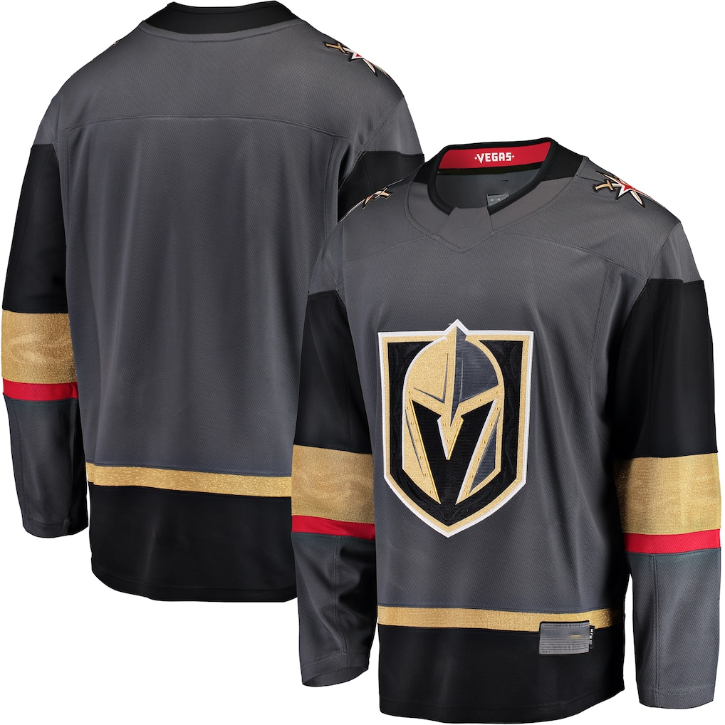 Elroe V.Golden Knights Gray Breakaway Alternate Jerseys
