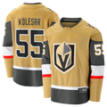 Elroe V.Golden Knights #55 Keegan Kolesar Gold Home Breakaway Jerseys