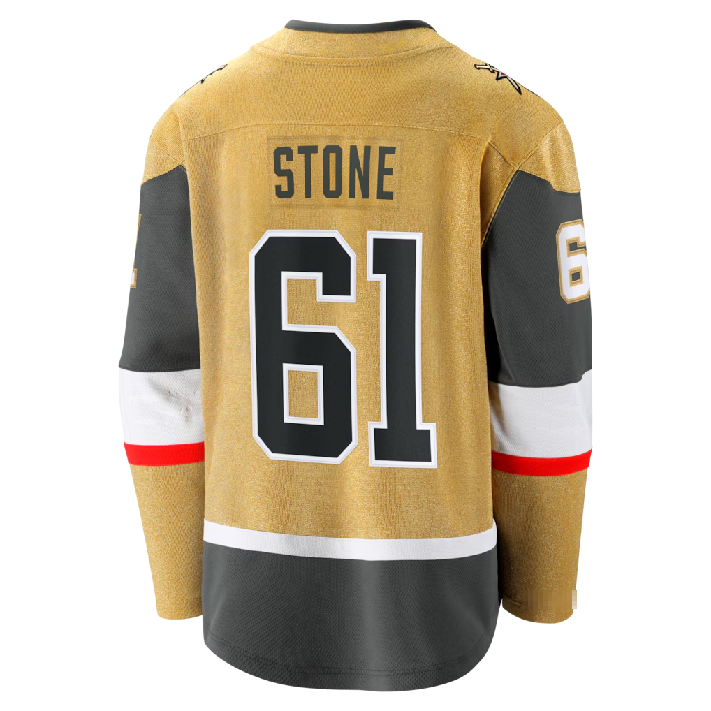 Elroe V.Golden Knights #61 Mark Stone Gold 2026 Stanley Cup Final Breakaway Jerseys