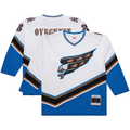 Elroe W.Capitals Alexander Ovechkin Mitchell & Ness White Big & Tall 2005-06 Power Play Jerseys
