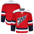 Elroe W.Capitals Red Alternate Authentic Pro Jerseys