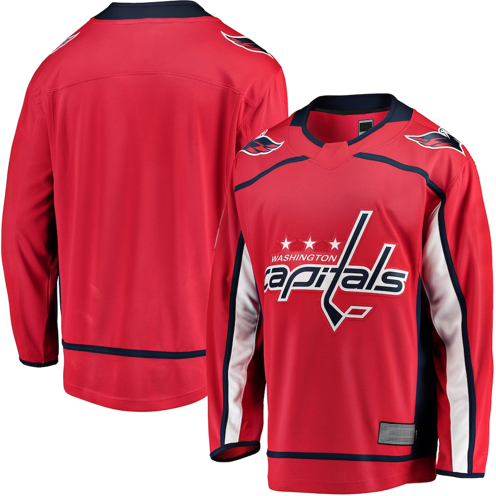 Elroe W.Capitals Red Breakaway Home Jerseys