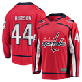 Elroe W.Capitals #44 Cole Hutson Red Home Breakaway Jerseys