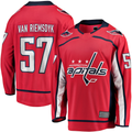 Elroe W.Capitals #57 Trevor van Riemsdyk Red Home Breakaway Jerseys