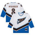 Elroe W.Capitals #8 Alexander Ovechkin Mitchell & Ness White 2005-06 Power Play Jerseys
