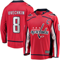 Elroe W.Capitals #8 Alexander Ovechkin Red Captain Patch Home Breakaway Jerseys