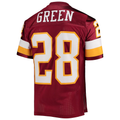 Elroe W.Commanders 1994 #28 Darrell Green Mitchell & Ness Burgundy Authentic Throwback Retired Player Jersey Stitched Puhic Game Jerseys