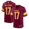 Elroe W.Commanders Home Game Jerseys - Burgundy - #17 Terry McLaurin Player Stitched Jerseys