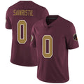 Elroe W.Commanders #0 Mike Sainristil Player Burgundy Alternate Vapor Untouchable Limited  Stitched Jerseys
