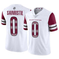Elroe W.Commanders #0 Mike Sainristil Player White Limited Vapor Home Game Stitched Jerseys