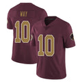 Elroe W.Commanders #10 Tress Way Player Burgundy Alternate Vapor Untouchable Home Game Stitched Jerseys