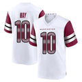 Elroe W.Commanders #10 Tress Way Player White Game Home Stitched Jerseys