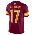 Elroe W.Commanders #17 Terry McLaurin Player Burgundy Vapor Limited Stitched Jerseys
