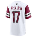 Elroe W.Commanders #17 Terry McLaurin Player WHITE Game Stitched Jerseys